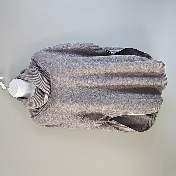 sisters Sweaters - Sisters  Grey Turtle neck Poncho